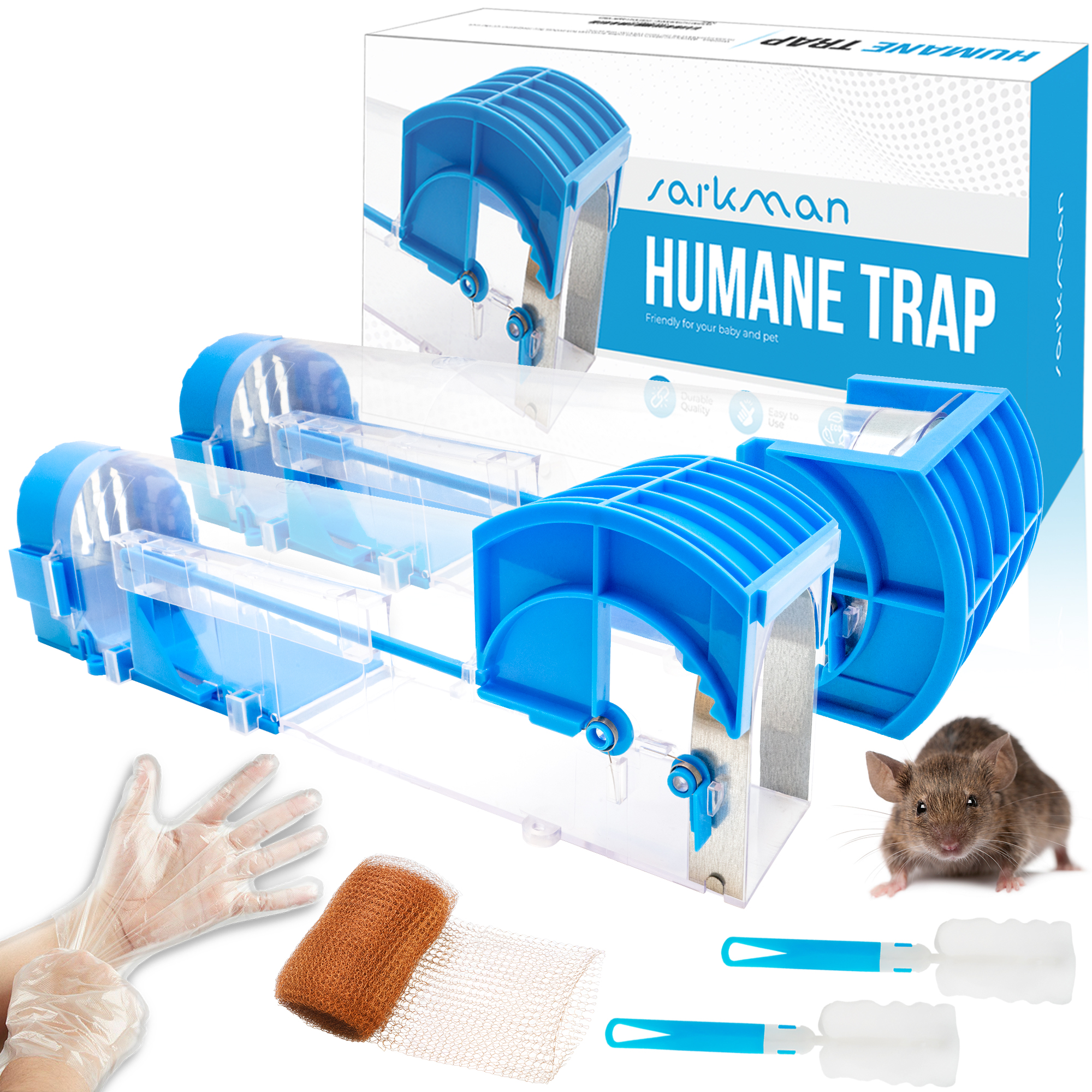 Authenzo Humane No Kill Mouse Trap, Catch and Release (2 Pack) – Pest  Control Everything